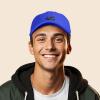imageDALIX Jet Fighter Embroidered Cap Cotton Baseball Hat Airplane Jet MenRoyal Blue