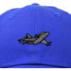imageDALIX Jet Fighter Embroidered Cap Cotton Baseball Hat Airplane Jet MenRoyal Blue