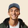 imageDALIX Jet Fighter Embroidered Cap Cotton Baseball Hat Airplane Jet MenWashed Navy Blue