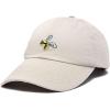 imageNature Wasp Hat Mens Womens Embroidered Baseball CapBeige