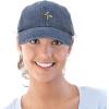 imageNature Wasp Hat Mens Womens Embroidered Baseball CapWashed Navy Blue
