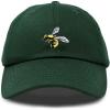 imageNature Wasp Hat Mens Womens Embroidered Baseball CapDark Green