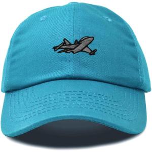 imageDALIX Jet Fighter Embroidered Cap Cotton Baseball Hat Airplane Jet MenTeal