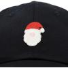 imageDALIX Urban Santa Hat Mens Womens Baseball CapBlack
