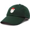 imageDALIX Urban Santa Hat Mens Womens Baseball CapDark Green