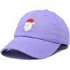 imageDALIX Urban Santa Hat Mens Womens Baseball CapLavender