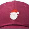 imageDALIX Urban Santa Hat Mens Womens Baseball CapMaroon