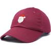 imageDALIX Urban Santa Hat Mens Womens Baseball CapMaroon