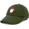 imageDALIX Urban Santa Hat Mens Womens Baseball CapOlive