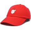 imageDALIX Urban Santa Hat Mens Womens Baseball CapRed