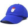 imageDALIX Urban Santa Hat Mens Womens Baseball CapRoyal Blue