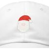 imageDALIX Urban Santa Hat Mens Womens Baseball CapWhite