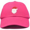 imageDALIX Urban Santa Hat Mens Womens Baseball CapHot Pink