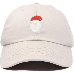 imageDALIX Urban Santa Hat Mens Womens Baseball CapBeige