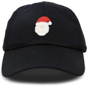 imageDALIX Urban Santa Hat Mens Womens Baseball CapBlack