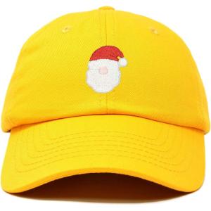 imageDALIX Urban Santa Hat Mens Womens Baseball CapGold