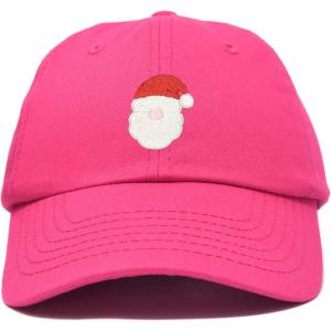 imageDALIX Urban Santa Hat Mens Womens Baseball CapHot Pink