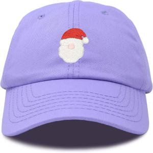 imageDALIX Urban Santa Hat Mens Womens Baseball CapLavender
