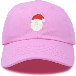 imageDALIX Urban Santa Hat Mens Womens Baseball CapLight Pink