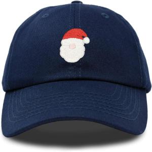 imageDALIX Urban Santa Hat Mens Womens Baseball CapNavy Blue