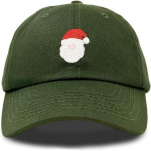 imageDALIX Urban Santa Hat Mens Womens Baseball CapOlive