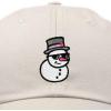 imageDALIX Embroidered Frosty Life Baseball Dad CapBeige