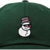 imageDALIX Embroidered Frosty Life Baseball Dad CapDark Green