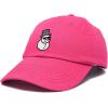 imageDALIX Embroidered Frosty Life Baseball Dad CapHot Pink