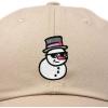 imageDALIX Embroidered Frosty Life Baseball Dad CapKhaki