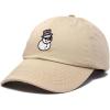 imageDALIX Embroidered Frosty Life Baseball Dad CapKhaki