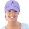 imageDALIX Embroidered Frosty Life Baseball Dad CapLavender