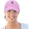 imageDALIX Embroidered Frosty Life Baseball Dad CapLight Pink