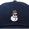 imageDALIX Embroidered Frosty Life Baseball Dad CapNavy Blue