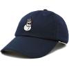 imageDALIX Embroidered Frosty Life Baseball Dad CapNavy Blue