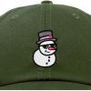 imageDALIX Embroidered Frosty Life Baseball Dad CapOlive
