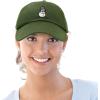 imageDALIX Embroidered Frosty Life Baseball Dad CapOlive