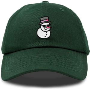 imageDALIX Embroidered Frosty Life Baseball Dad CapDark Green