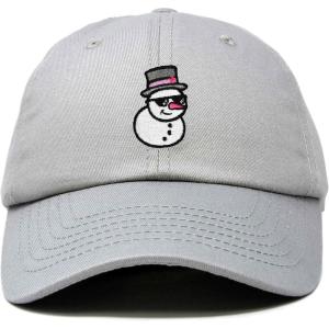 imageDALIX Embroidered Frosty Life Baseball Dad CapGray