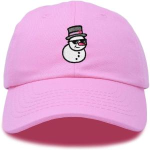 imageDALIX Embroidered Frosty Life Baseball Dad CapLight Pink
