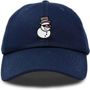 imageDALIX Embroidered Frosty Life Baseball Dad CapNavy Blue