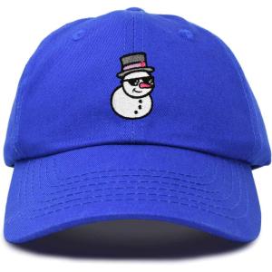 imageDALIX Embroidered Frosty Life Baseball Dad CapRoyal Blue
