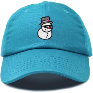 imageDALIX Embroidered Frosty Life Baseball Dad CapTeal