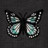 imageDALIX Butterfly Embroidered Cropped Flowy Soft Cotton Short Sleeve T Shirt WomensDark Heather