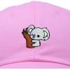 imageDALIX Cute Koala Kids Hat Boys Girls Baseball CapLight Pink