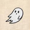 imageDALIX Ghost Embroidered Cropped Flowy Soft Cotton Short Sleeve T Shirt WomensHeather Dust