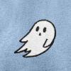 imageDALIX Ghost Embroidered Fleece Zip Washed Hoodie Cold Fall Winter WomenMisty Blue