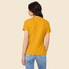 imageDALIX Heartly Ghost Embroidered Soft Cotton Short Sleeve T Shirt WomensGold
