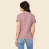imageDALIX Heartly Ghost Embroidered Soft Cotton Short Sleeve T Shirt WomensOrchid Purple