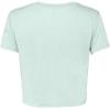imageDALIX Ice Cream Embroidered Cropped Flowy Soft Cotton Short Sleeve T Shirt WomensDusty Blue
