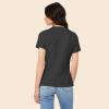 imageDALIX Smile Face Embroidered Soft Cotton Short Sleeve T Shirt WomensAsphalt Gray